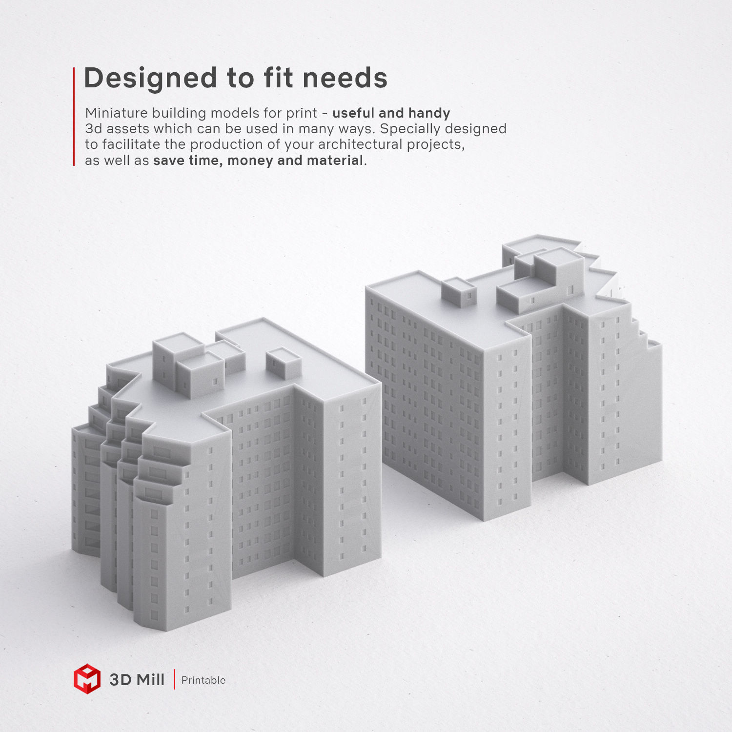 3D Print miniature building RB-US-NY-099 3D print model_1