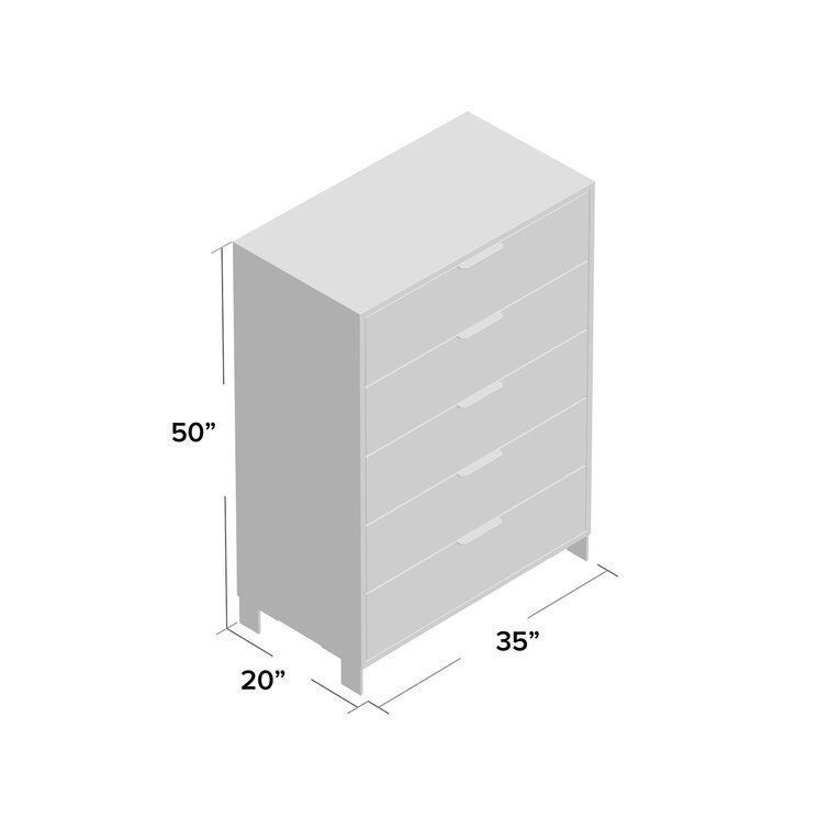 Lipscomb Drawer Chest 3D model_1