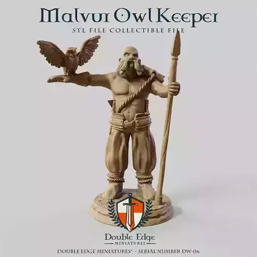 Malvur Owl Keeper - DW-06 3D print model
