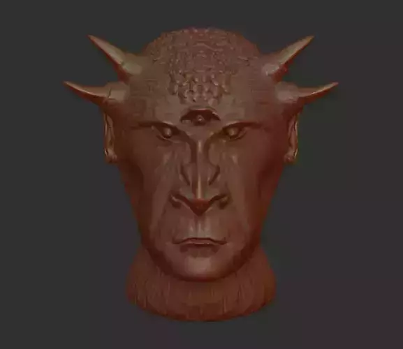 Monster Figure Head