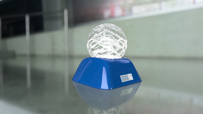 Puzzle Lamp 3D model
