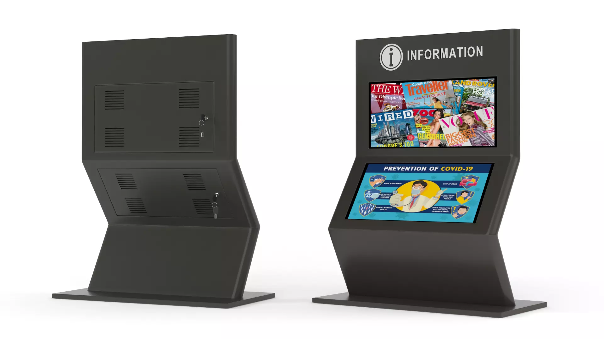 Information Kiosk 3D model_0