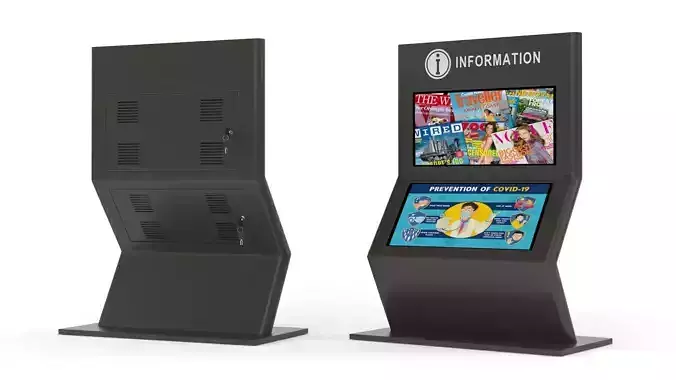 Information Kiosk 3D model
