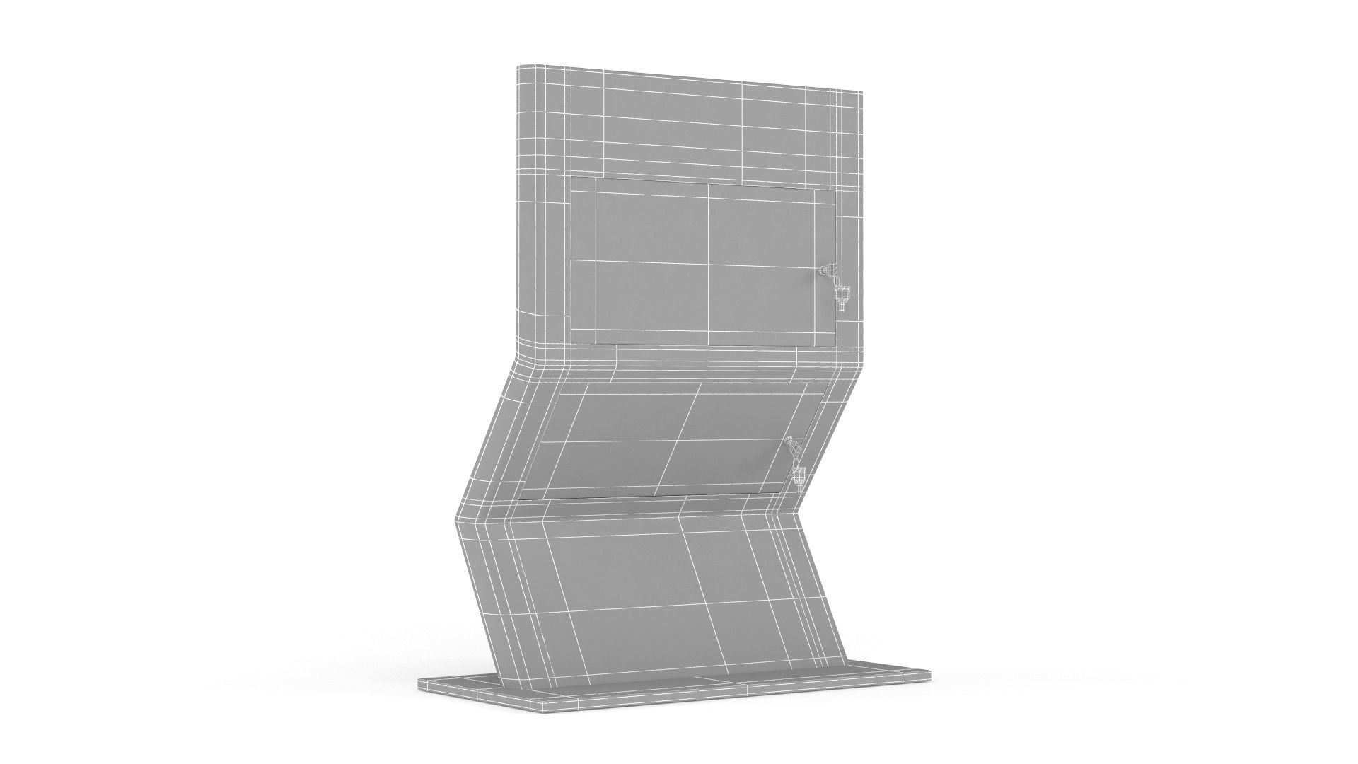 Information Kiosk 3D model_9