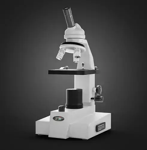 Basic microscope with three viewers