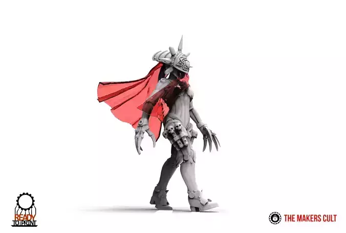 Dark Techno - Arcanus Assassin 3D print model