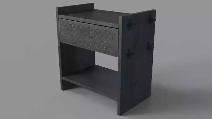 Sure Nightstand Black