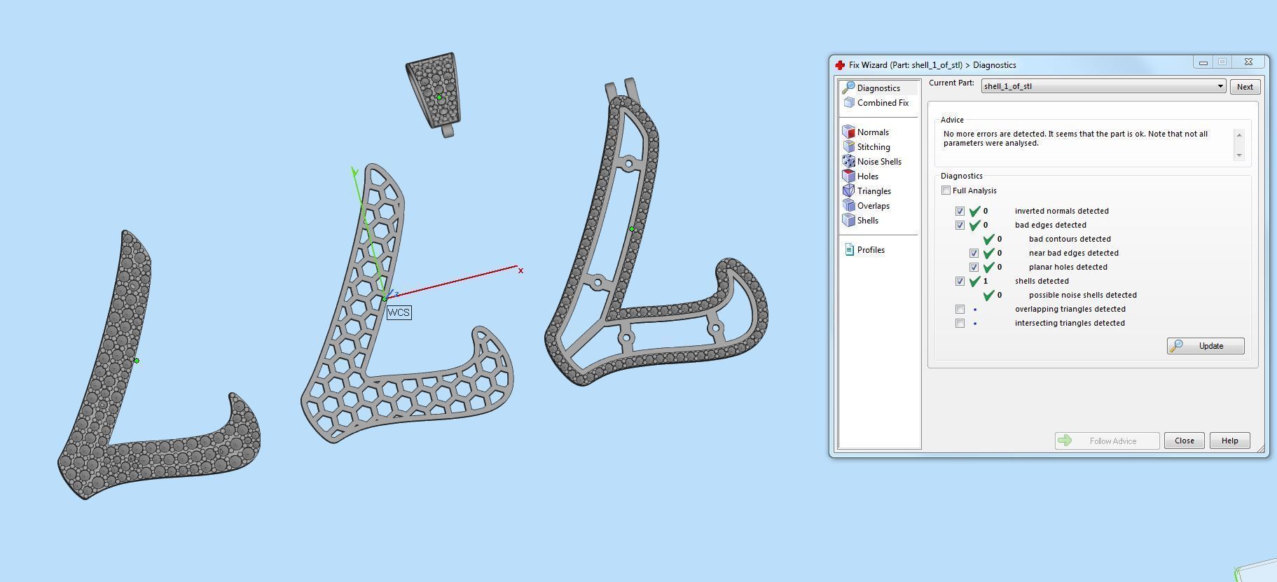 Pave Setting Font L 3D print model_2