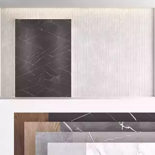 Decorative wall panel set 68