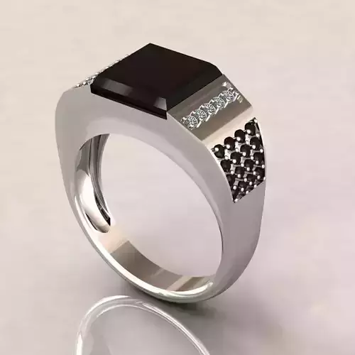 Onix men ring