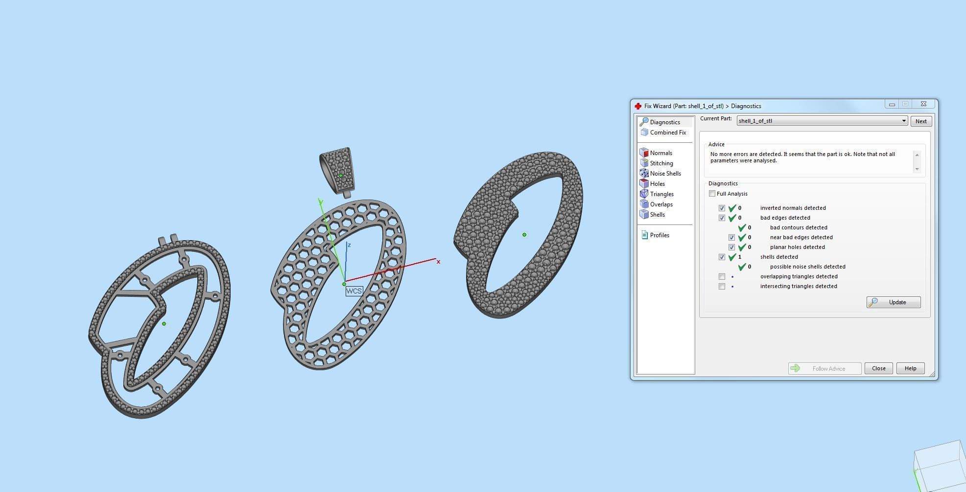 Pave Setting Font O 3D print model_2