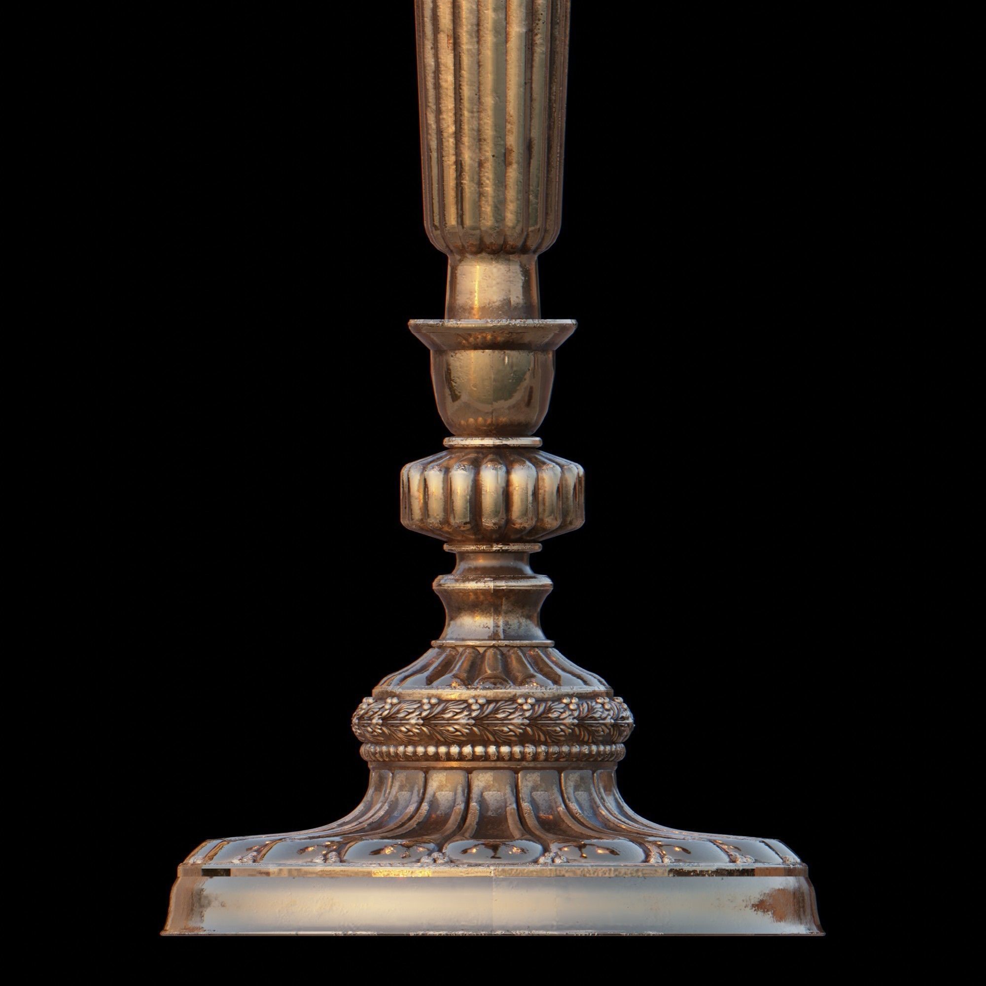 Candelabra Chandelier 3D model_21