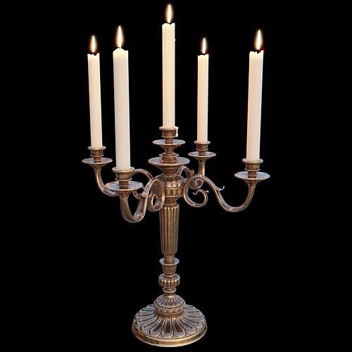 Candelabra Chandelier 3D model