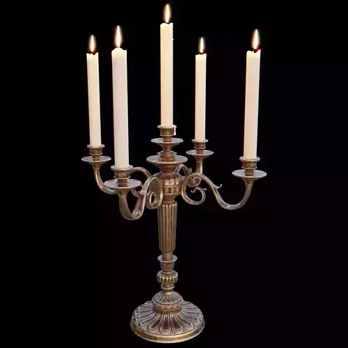 Candelabra Chandelier 3D model