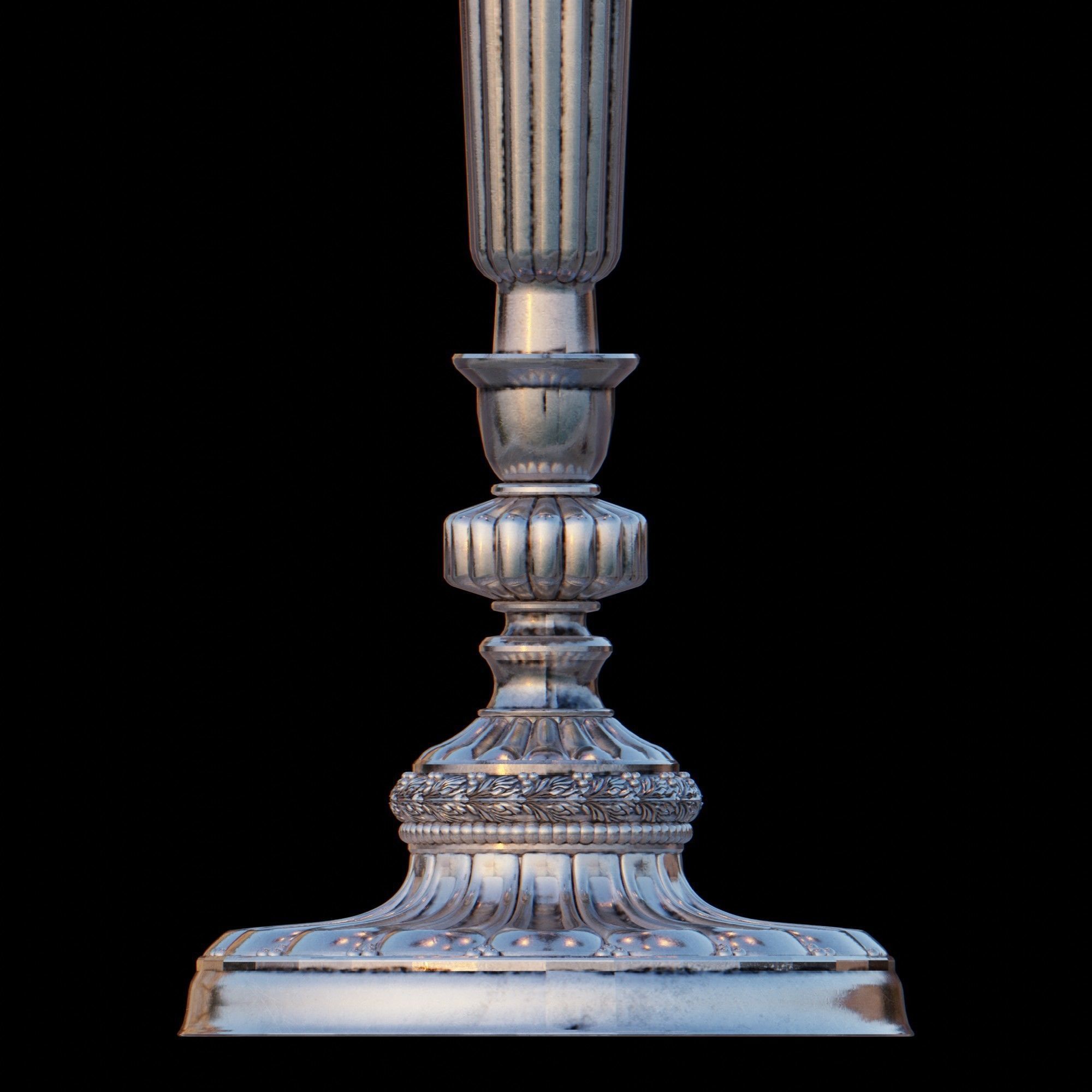 Candelabra Chandelier 3D model_22