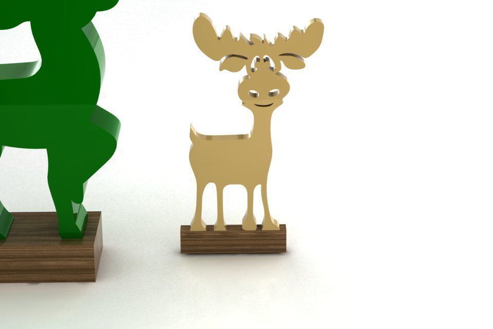 Christmas stand 3D print model_2