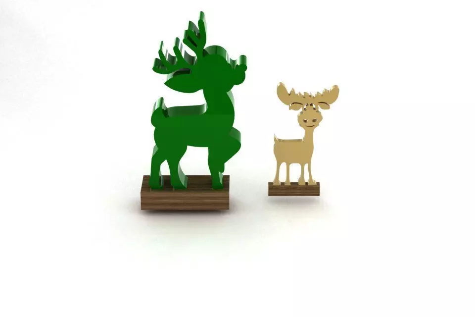 Christmas stand 3D print model_0