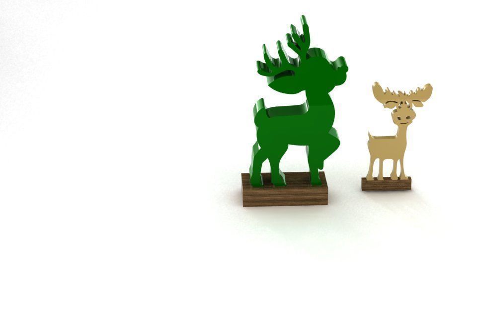 Christmas stand 3D print model_1