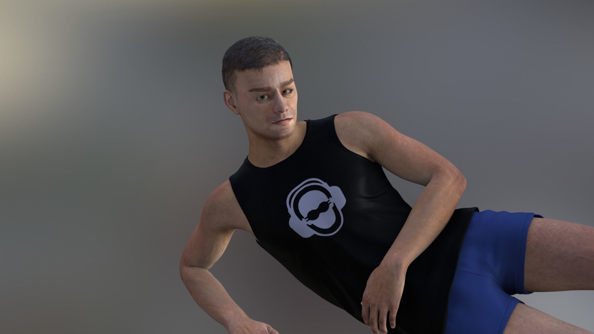 Metahuman 05 Soni Low-poly 3D model_20