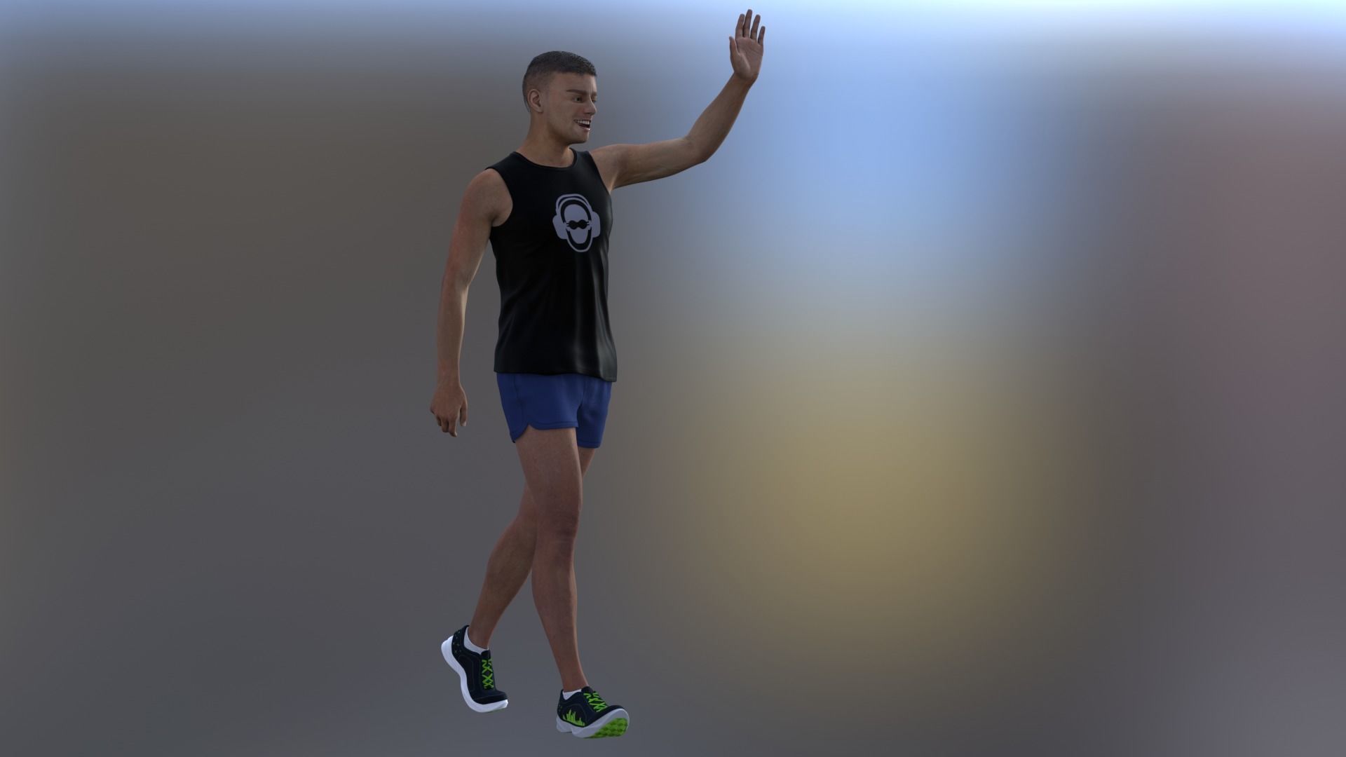 Metahuman 05 Soni Low-poly 3D model_18