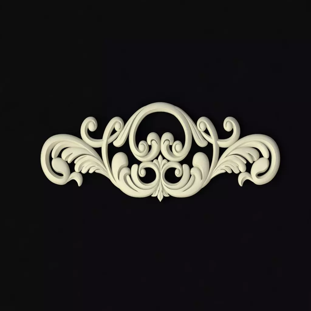 dekor ornate design 3D model_0