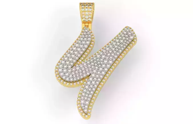 Pave Setting Font  Y