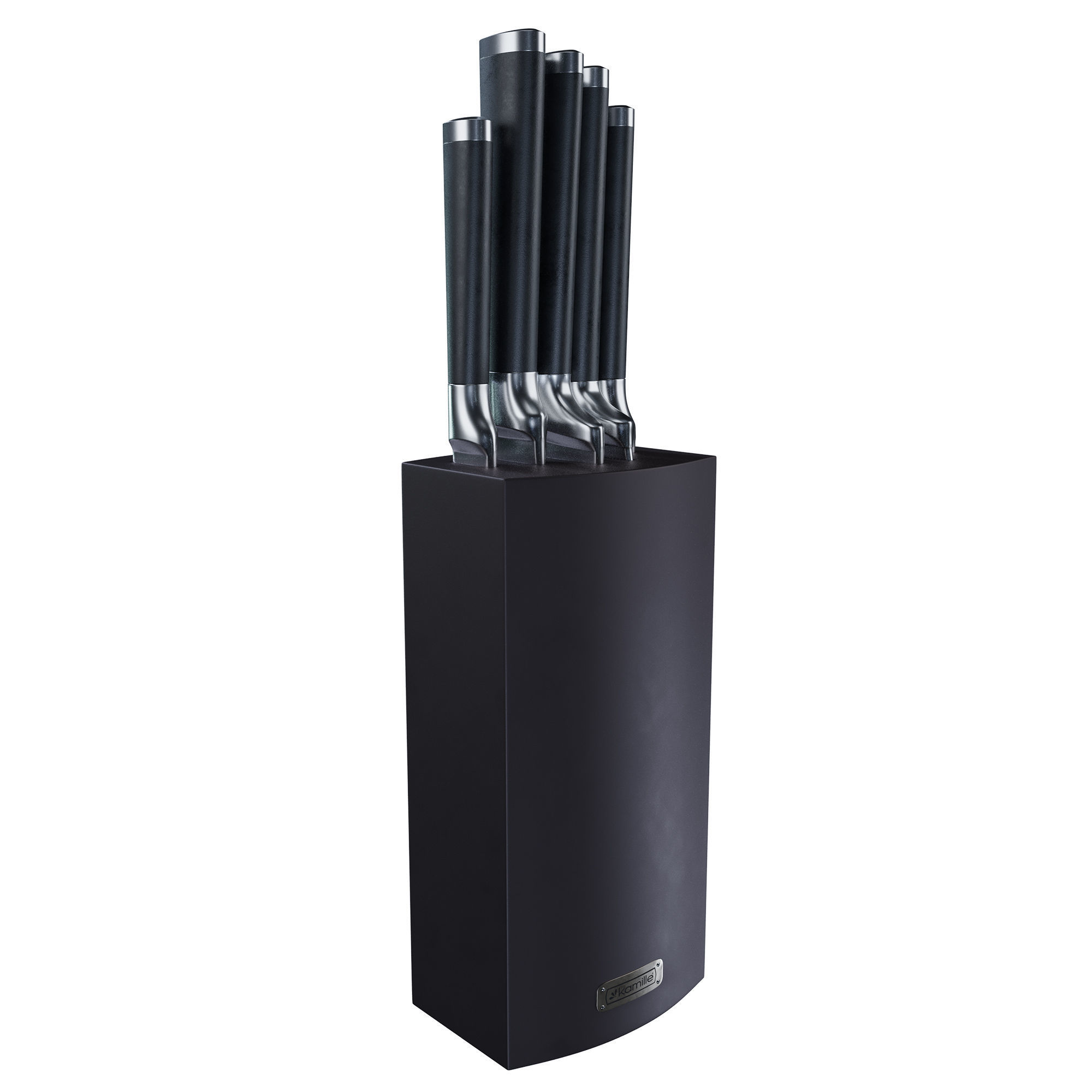 Set of knives and spoons for the kitchen  3D model_3