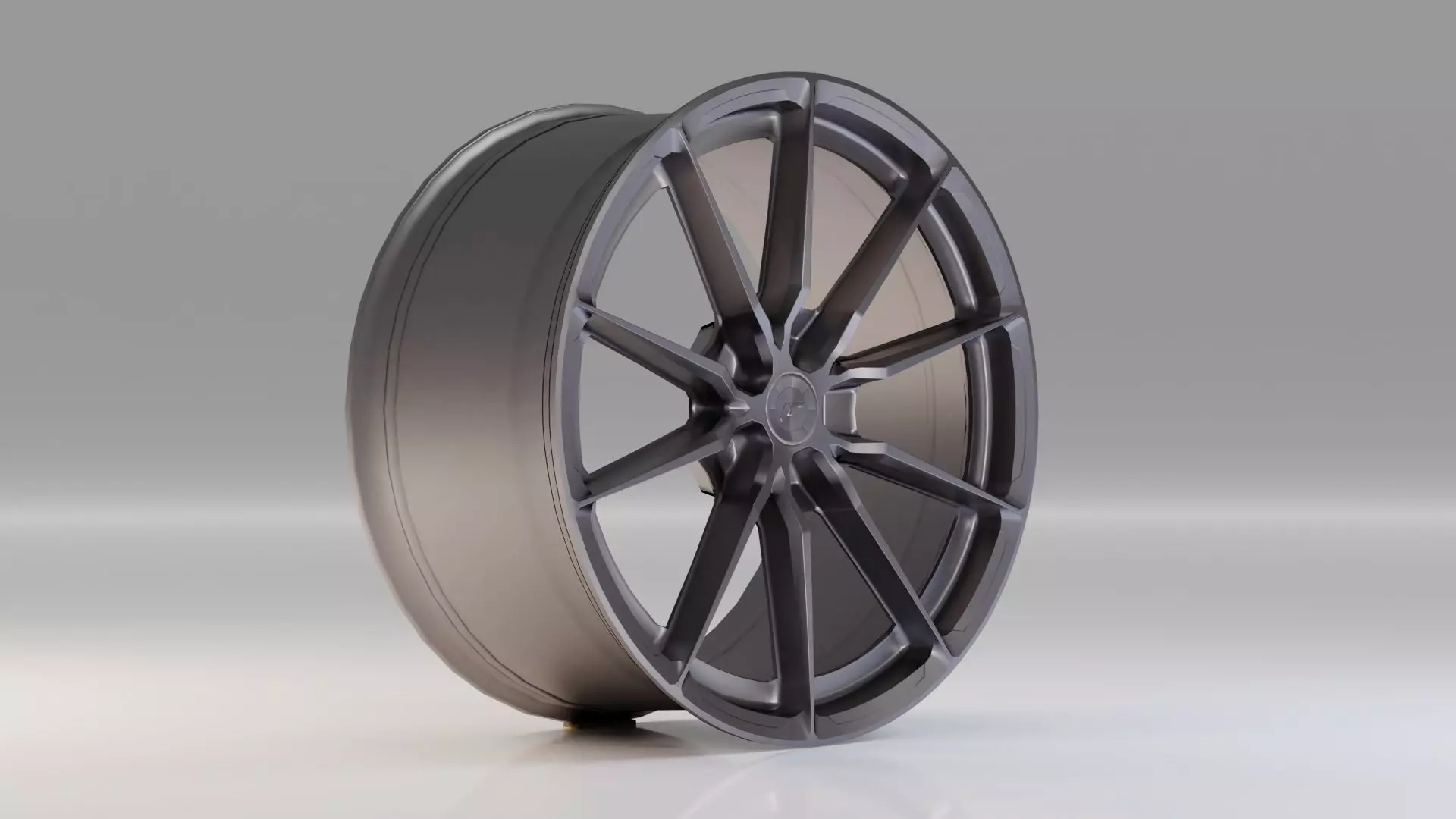 Japan Racing JR37 - Rims Low-poly 3D model