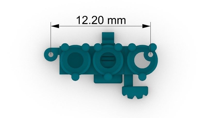 TENNIS CHAIN FOR NECKLACE 3D print model_10