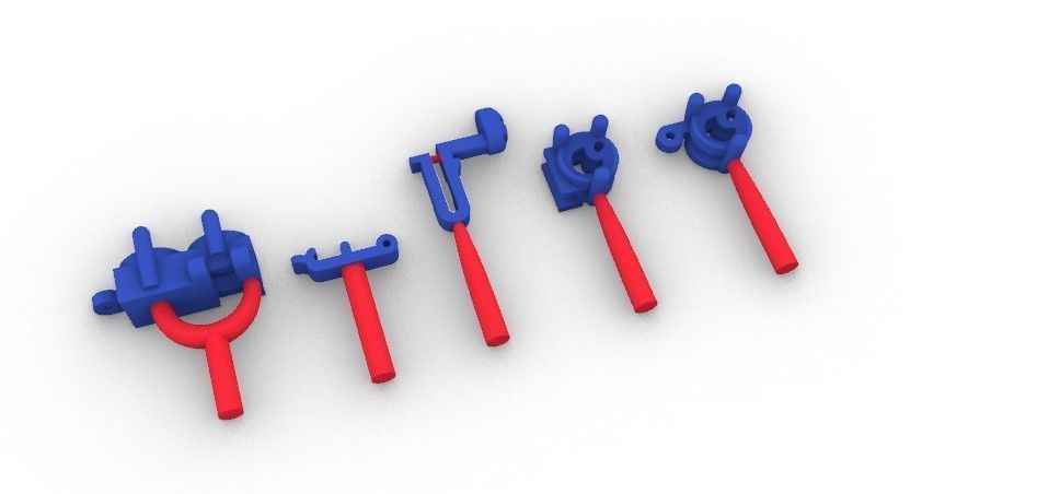 TENNIS CHAIN FOR NECKLACE 3D print model_16