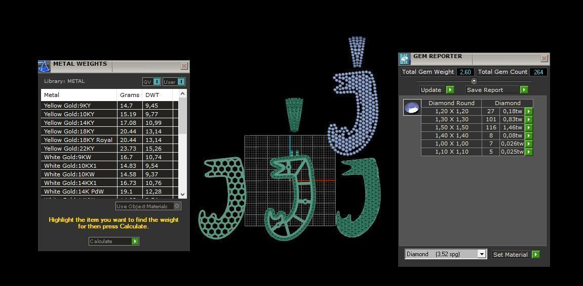 Drip Font J 3D print model_3
