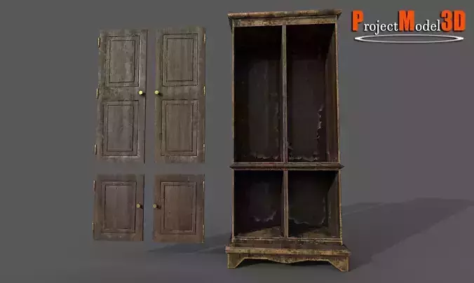 Antique Cabinet Version 002