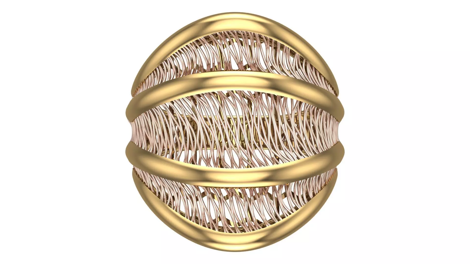 fusion ring 3dm and stl files are machine ready R02 3D print model_0