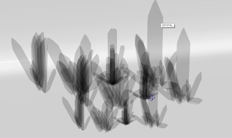 Crystal Model Kit Low-poly 3D model_10