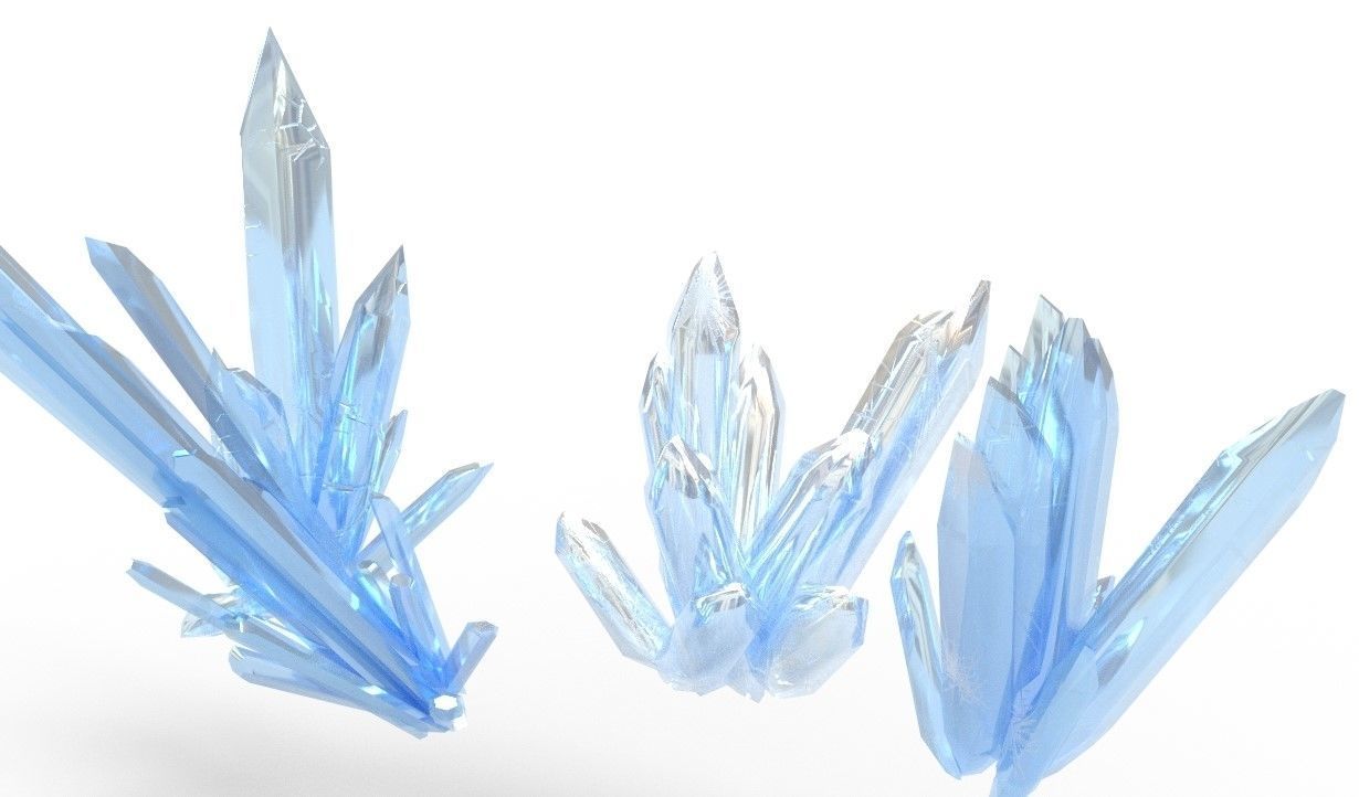 Crystal Model Kit Low-poly 3D model_5