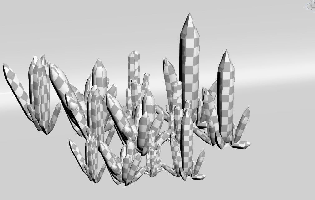 Crystal Model Kit Low-poly 3D model_14