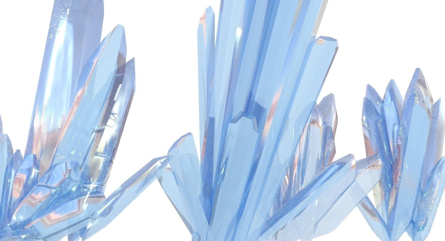 Crystal Model Kit Low-poly 3D model_6