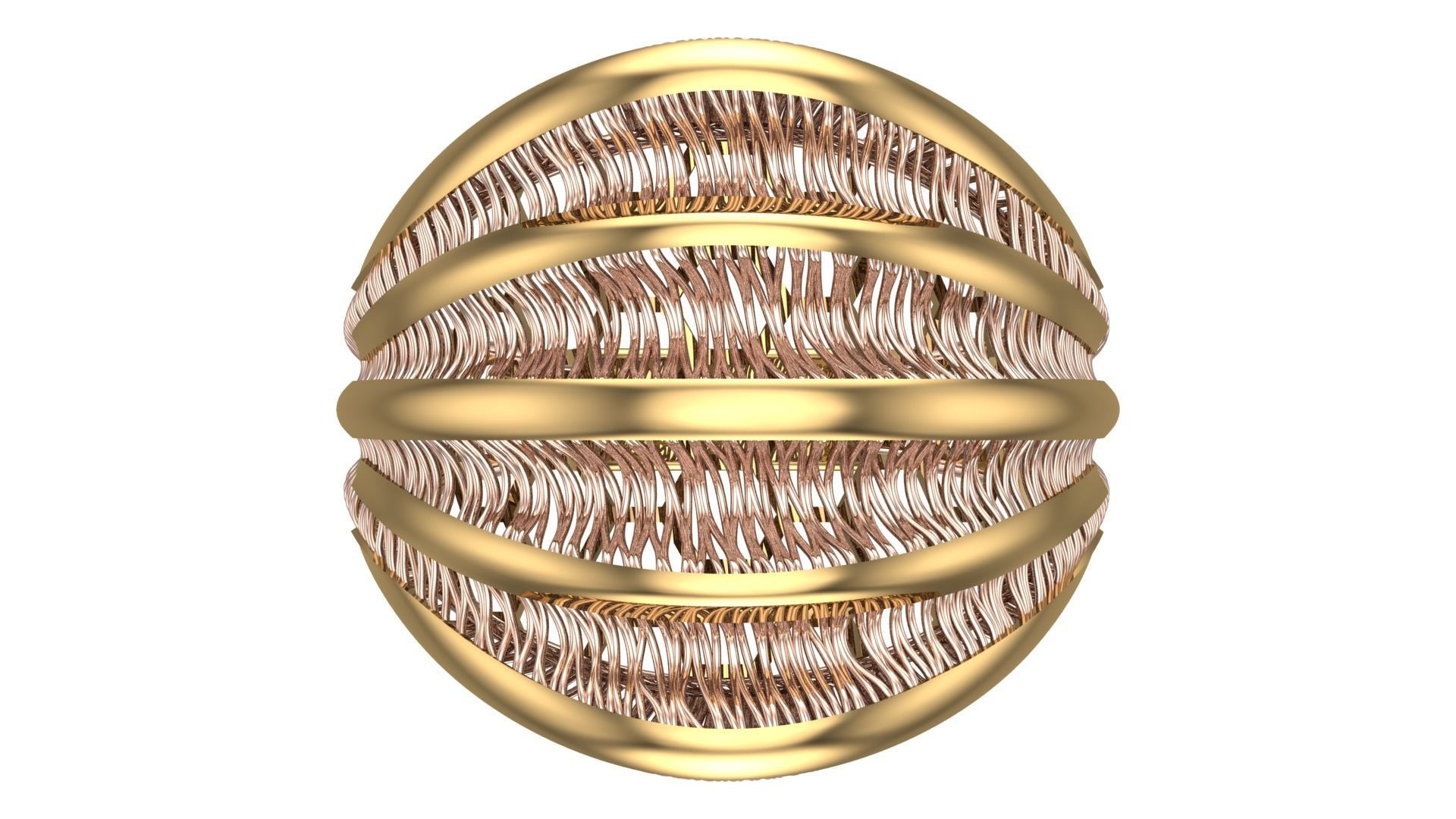 fusion ring 3dm and stl files are machine ready R01 3D print model_4