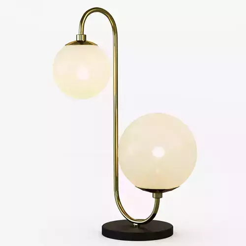 Pelle Table Lamp - Asymmetrical 3D model