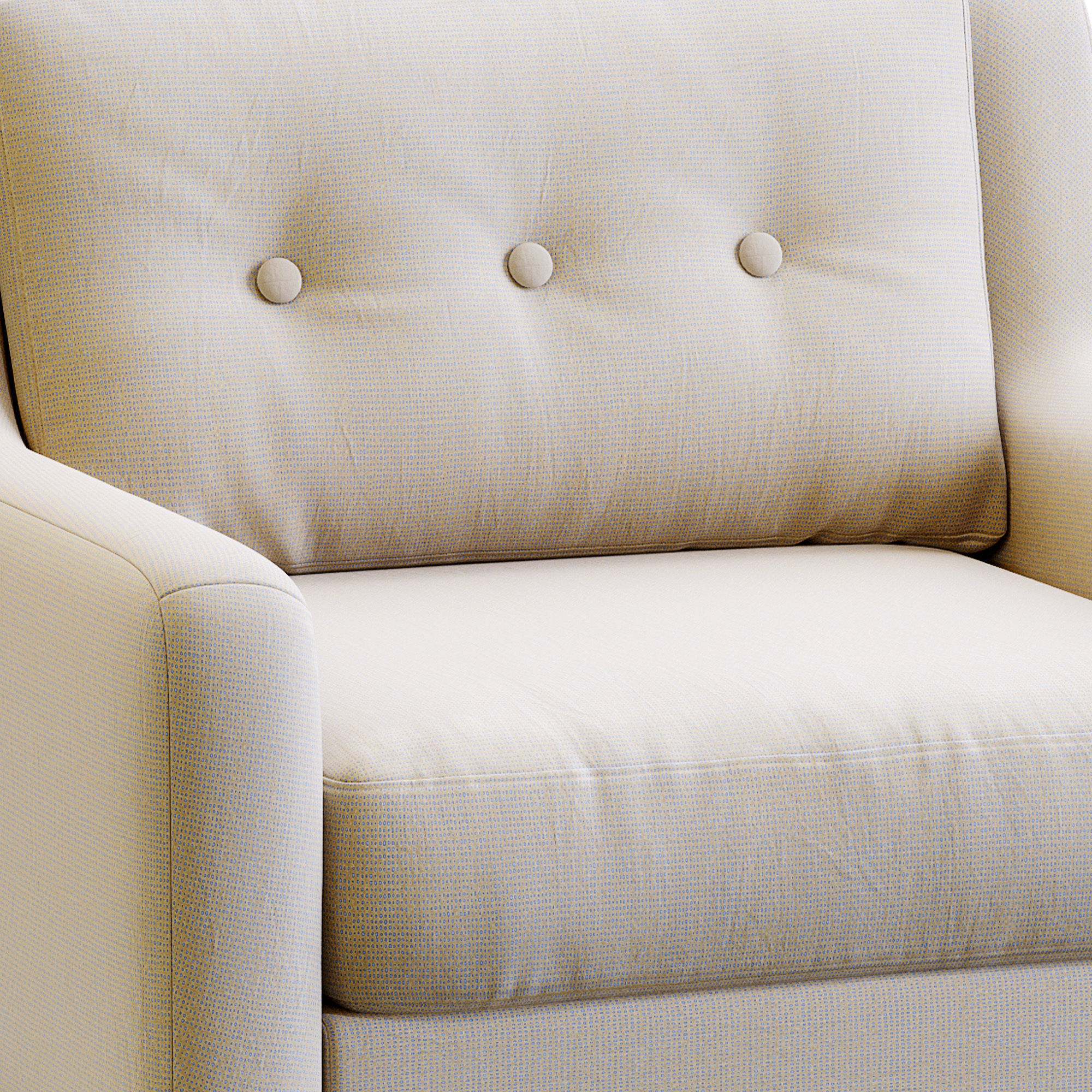 Armchair Crosby By West Elm 3D model_14