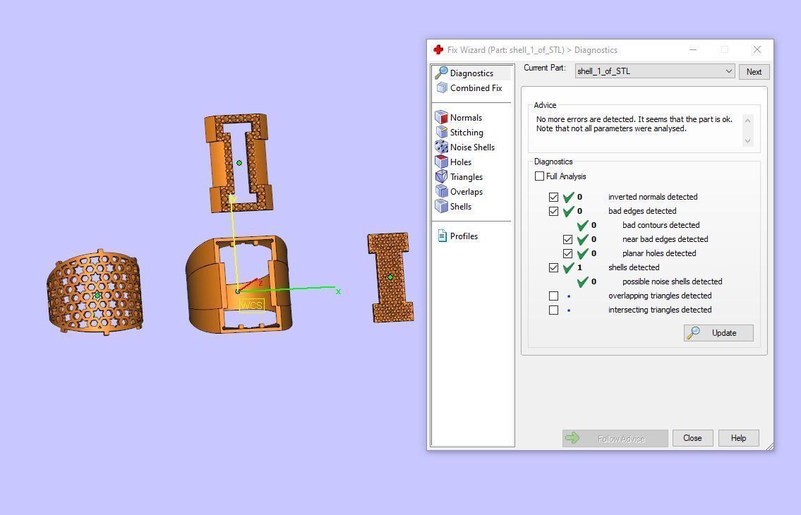 Ring Font  I 3D print model_3