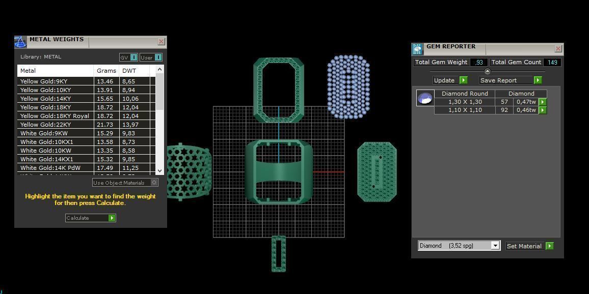 Ring Font  O 3D print model_4