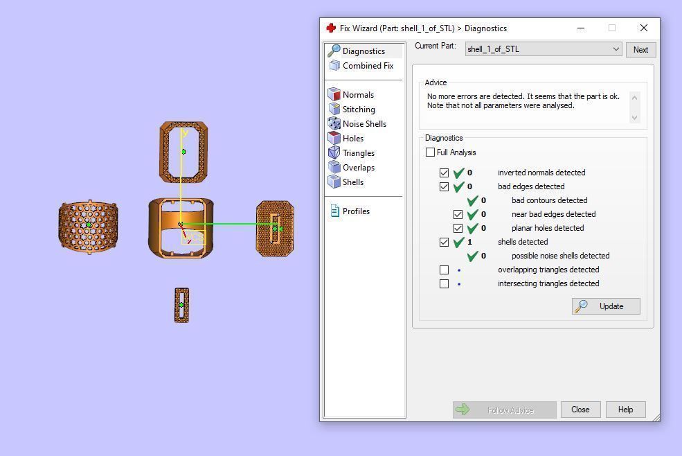 Ring Font  O 3D print model_3