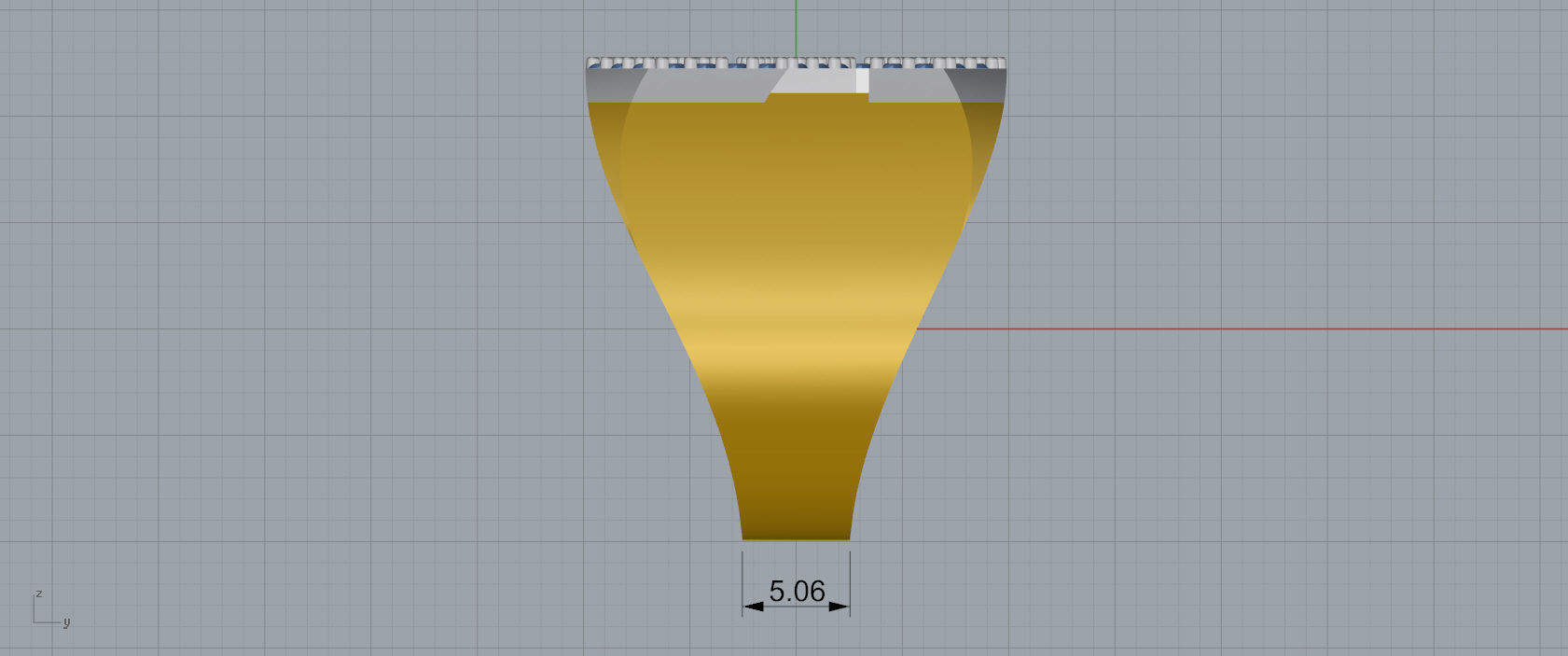 Ring Font S 3D print model_7