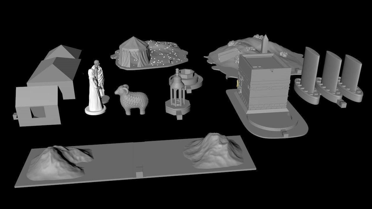 3D Hajj Models - Pilgrimage 3D print model_1