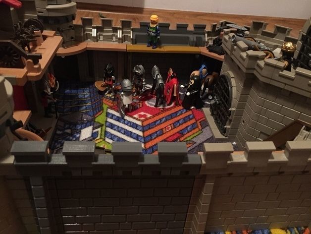 Playmobil Castle Expansion Kit 3D print model_3
