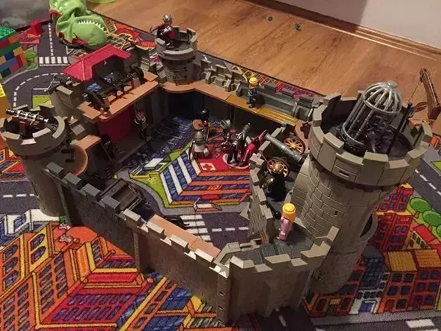 Playmobil Castle Expansion Kit 3D print model