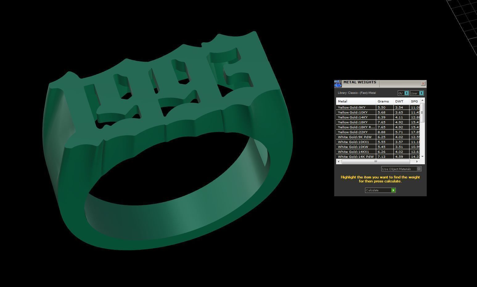 1993 Ring Size 16 5 3D print model_3