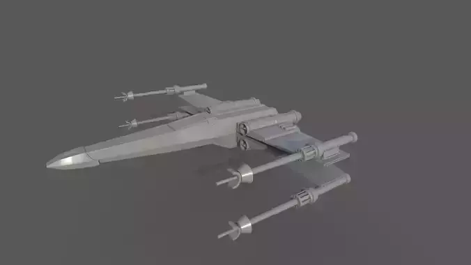 X-wing star wars x - fighter