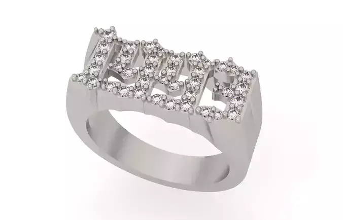 1993 Ring Size 17 5 3D print model